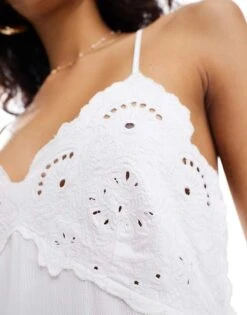 Pretty Lavish Textured Maxi Dress In Cream For Women -Pretty Lavi Clothing Shop 205915691 2