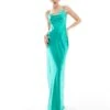 Pretty Lavish Exclusive To ASOS Keisha Satin Maxi Dress In Jade Green For Women