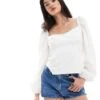 Pretty Lavish Embellished Corset Top In Oyster For Women -Pretty Lavi Clothing Shop 206345220 1 oyster