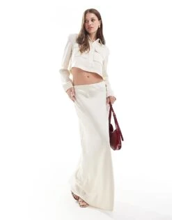 Pretty Lavish Tailored Co-ord In Oyster