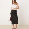 Pretty Lavish Breye Maxi Skirt In Black For Women -Pretty Lavi Clothing Shop 206966679 1 black