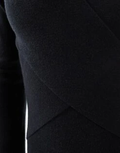 Pretty Lavish Crossover Knit Dress In Black For Women -Pretty Lavi Clothing Shop 206966768 4