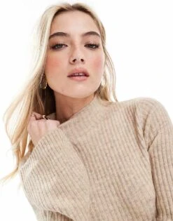 Pretty Lavish Soft Knit Midaxi Dress In Beige For Women -Pretty Lavi Clothing Shop 206967016 4