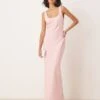 Pretty Lavish Scoop Neck Maxi Dress In Pink For Women
