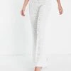 Pretty Lavish Trouser Co-ord In All Over White Sequin For Women -Pretty Lavi Clothing Shop 22297356 1 white